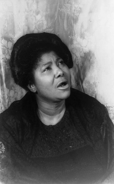 Mahalia Jackson, 1962