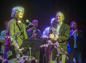 The fest was saddened by the death of Dean Faulkner Wells, shown here with her husband, Larry,