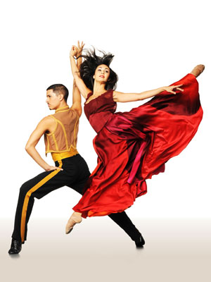 Ballet hispanico arrives in New Orleans for a performance Saturday.