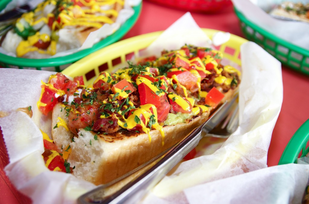 This is how we do hot dogs in New Orleans, ya heard?