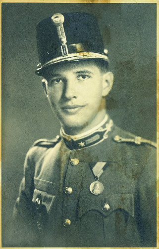 Paul Fabry as a war correspondent in Ukraine, 1943.