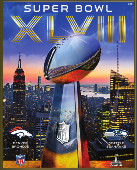 The official NFL Super Bowl XLVIII program