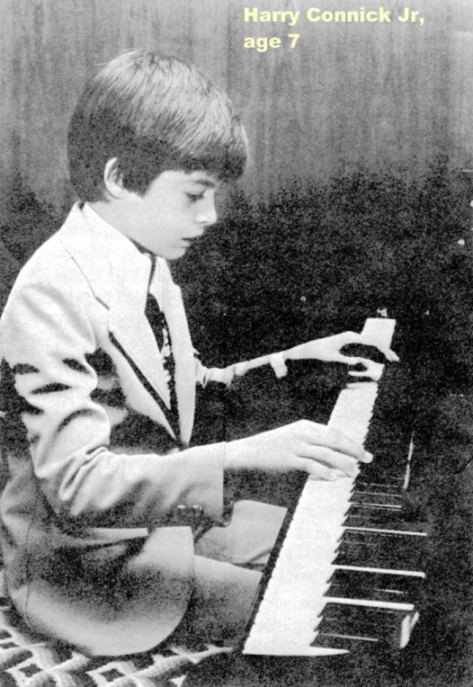 Harry Connick Jr. at age 7, in a photo posted on his cousin's website