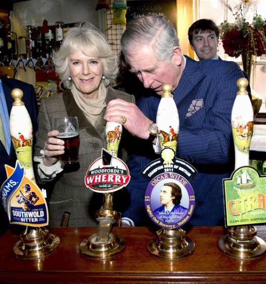  Charles & Camilla out collecting pub glasses for Mum (Image: Royal Family)