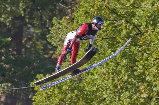 Ski jumping Southern style: not a Winter Olympic sport (Photo: Fir0002/Flagstaffotos)