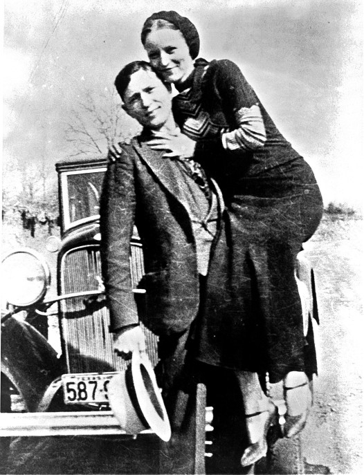 Bonnie & Clyde credit: Library of Congress