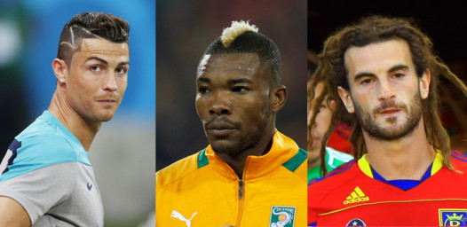 Hair statements at World Cup: Portugal's Ronaldo, Ivory Coast's Geoffory Serey Die and American Kyle Beckerman