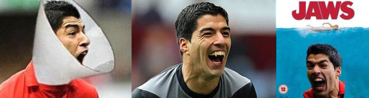 Fans are having fun with the Saurez Biting Incident, as these parodies making the rounds attest.