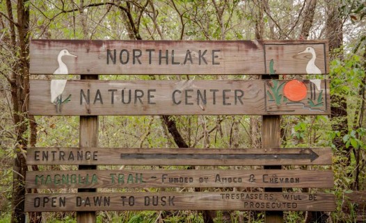 Saturday evening, the Northlake Nature Center hosts a night hike, complete with snoballs.