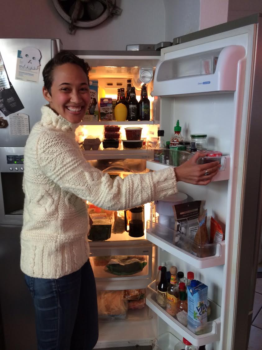 Cameron Shaw reveals the contents of her personal refrigerator. 