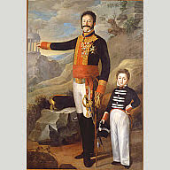 General Charles Favre D’Aunoy and Son (Photo courtesy Louisiana State Museum)