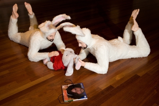 'Self-Portrait as Bunnies (Hubris)' (Photo: alexpodesta.com)