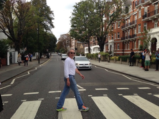 Steve Cunningham at Abbey Road (Photo: Steve Cunningham)