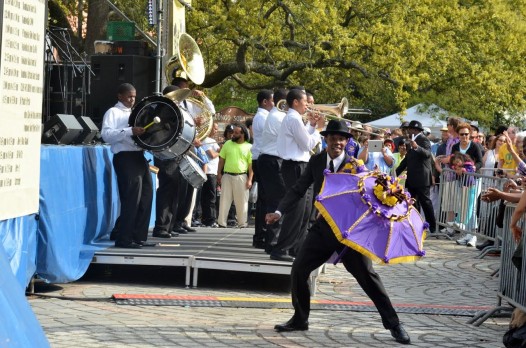 The fourth annual Brass Got Class? competitoin is part of the Congo Square (Photo: Kim Welsh?