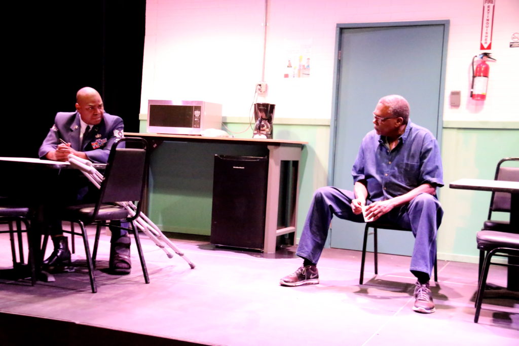 Estranged father and son, Harold Sylvester and Kenneth Brown, Jr., meet in a Central Louisiana prison in "Tour Detour."