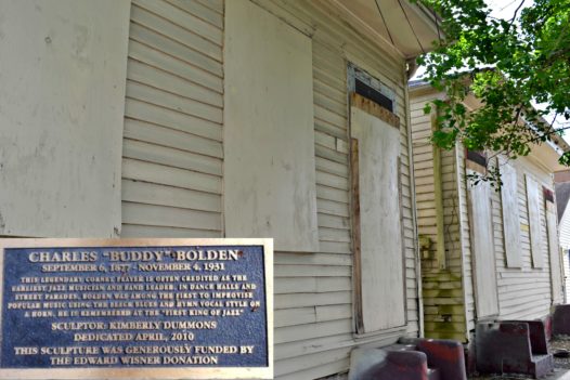 Charles Buddy Bolden's House 2309 First Street (Photo by: Kelley Crawford)