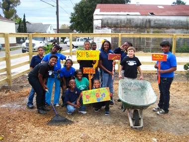 Jericho Road's orchard project turns vacant lots into productive acreage.