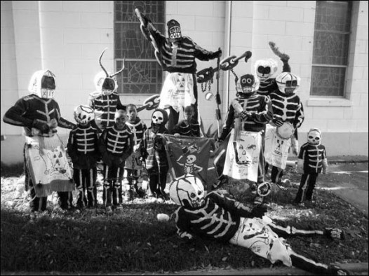 Traditionally, the Gang gets Mardi Gras underway by waking up people at dawn.