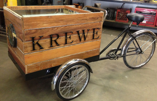 What New Orleans launch would be complete without its own set of wheels?