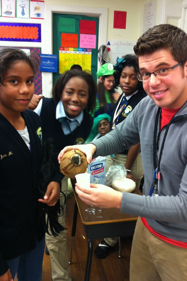 Behrman Charter teacher Philip Razem