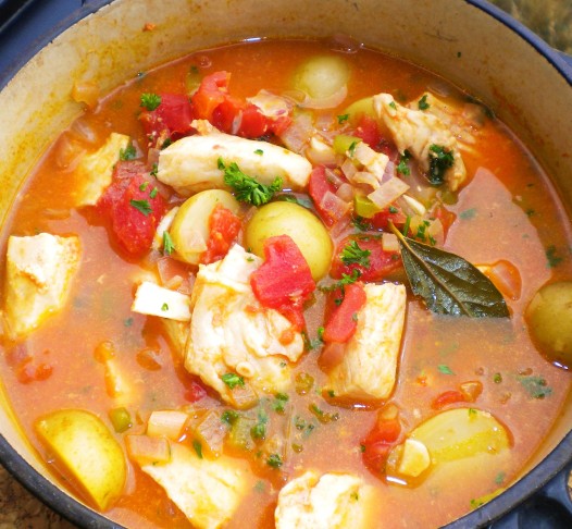 Fishermans Stew, to be served as part of the maritime-inspired menu 