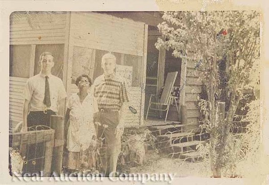 My brother Don and I with Clementine Hunter in the early 1960s