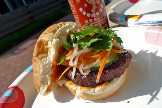 Scott Gold's "bahn mi burger"