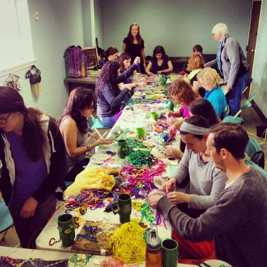 graNOLA's bOObeads workshop at The Green Project.