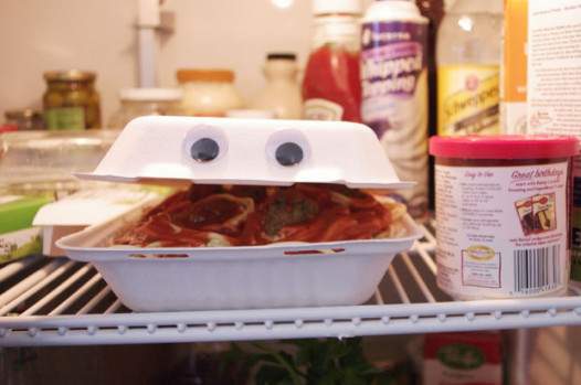 The sky's the limit: An animatronic takeout box