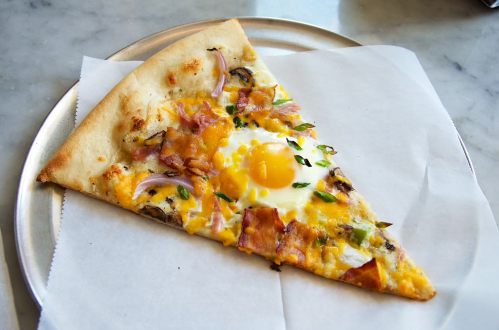 Pizza? For breakfast? Yes. Check and mate.
