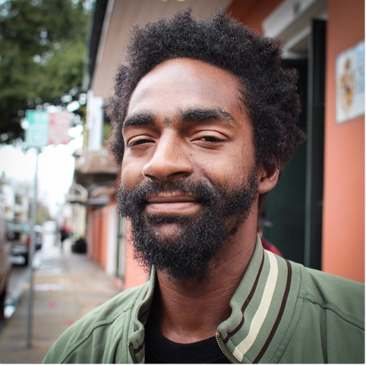 “My family is all gone and it’s sad to me. My mom, my dad, my sisters. It’s very lonely. I didn’t understand that that’s where my sense of connectedness came from until it was gone.” “Where do you find connectedness now?” “My cane! Connected to the ground. You know I’m looking for it still. I’m still searching for myself. I never did complete that quest.”
