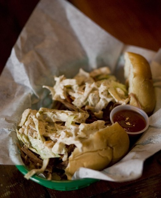 Sliders at Shortall's BBQ