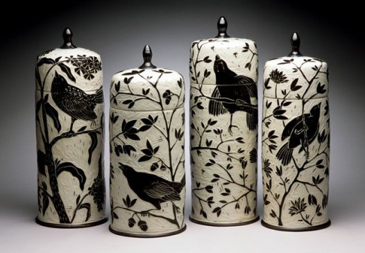 Karen Newgard - Tall Bird Jars