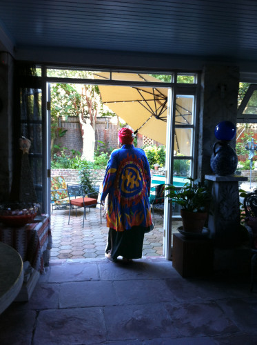 Birthday girl, Big Queen Cherice Harrison-Nelson of the Guardians of the Flame Maroon Society