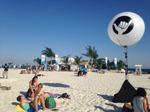 beach hangout
