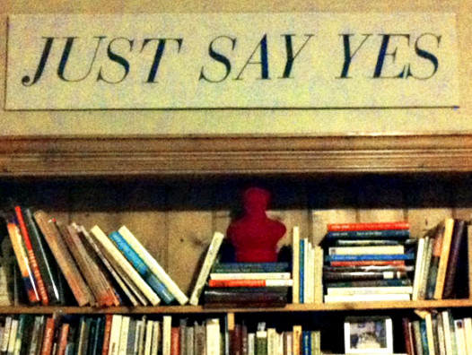 just say yes