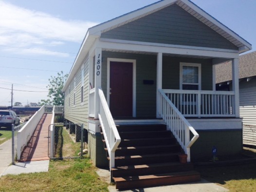 Batiste has spent every day admiring his new Habitat for Humanity house. On Saturday, after the Hot 8 Brass Band plays at Palmer Park, it will be his.