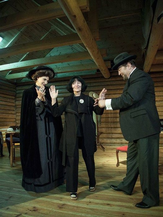 Moscow Nights Inc. recently traveled to Moscow to perform at the Chekhov International Theatre Festival. 