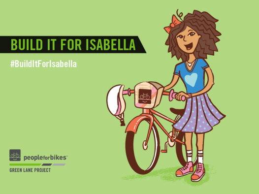 Isabella. Photo credit: People for Bikes