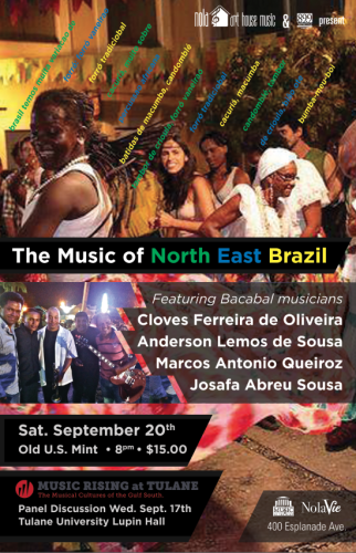 brazil music poster