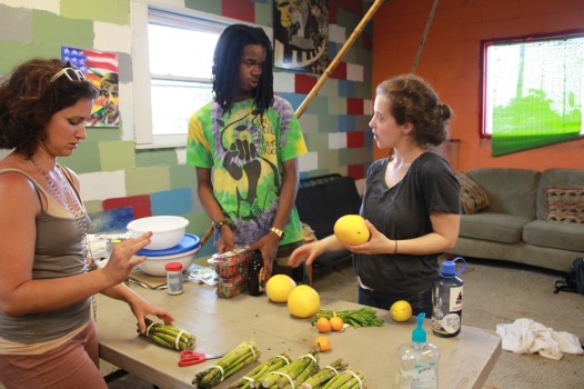 The Cookbook Project uses cooking to address global health issues.