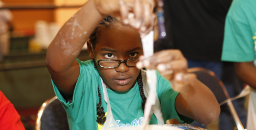 Young Audiences Charter School students are creative thinkers.