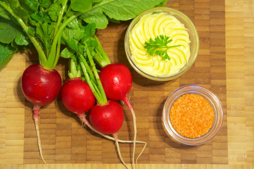 Radishes and butter 1