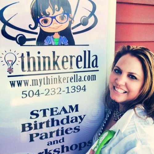 Thinkerella Cherie Melancon Franz: turning STEM to STEAM (science, technology, engineering, art and math)