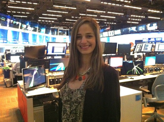In the newsroom for CNN’s 25th birthday