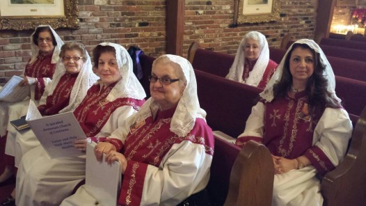 The Baton Rogue Armenian church's choir.
