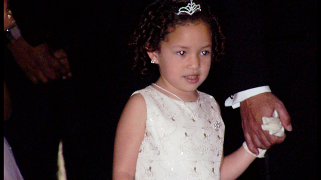 Lauren as a page; this year she will be queen. (Photo courtesy the Bagneris family)