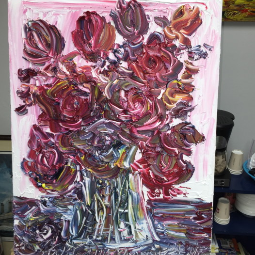 Roses, by Eddie Mormon (Photo: Renee Peck)