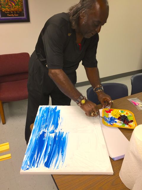 Artist Eddie Mormon (Photo: Renee Peck)