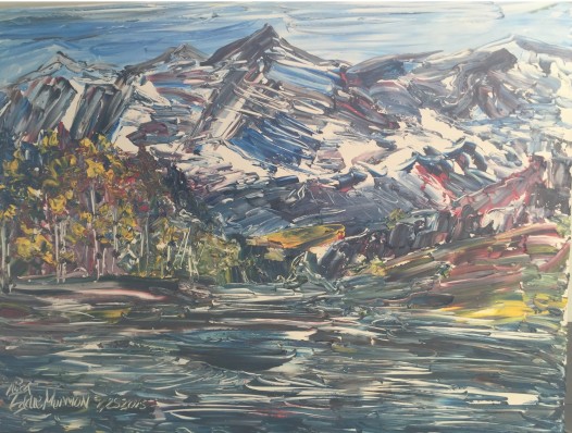'Maroon Bells, Aspen,' by Eddie Mormon (Photo: Gulfbank.com)